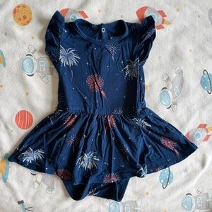 Kyte BABY Midnight Blue Fireworks Dress